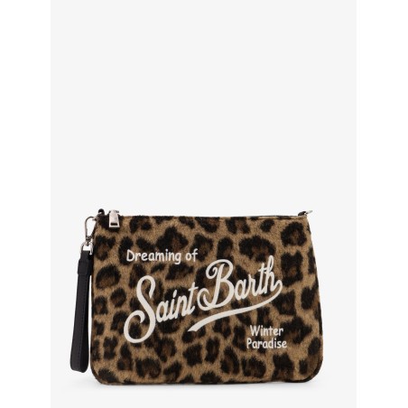 Parisienne Felt clutch bag