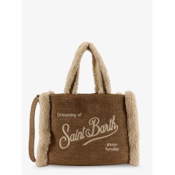 Colette Shearling Pied de Poule shoulder bag