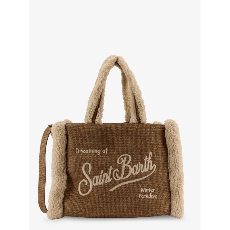 Colette Shearling Pied de Poule shoulder bag