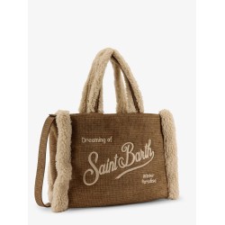 Colette Shearling Pied de Poule shoulder bag