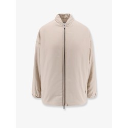 Monacomirante nylon and cotton padded jacket