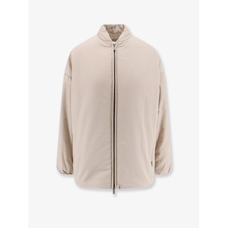Monacomirante nylon and cotton padded jacket