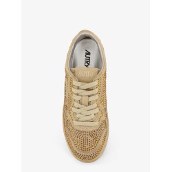 Medalst Low suede sneakers with rhinestones