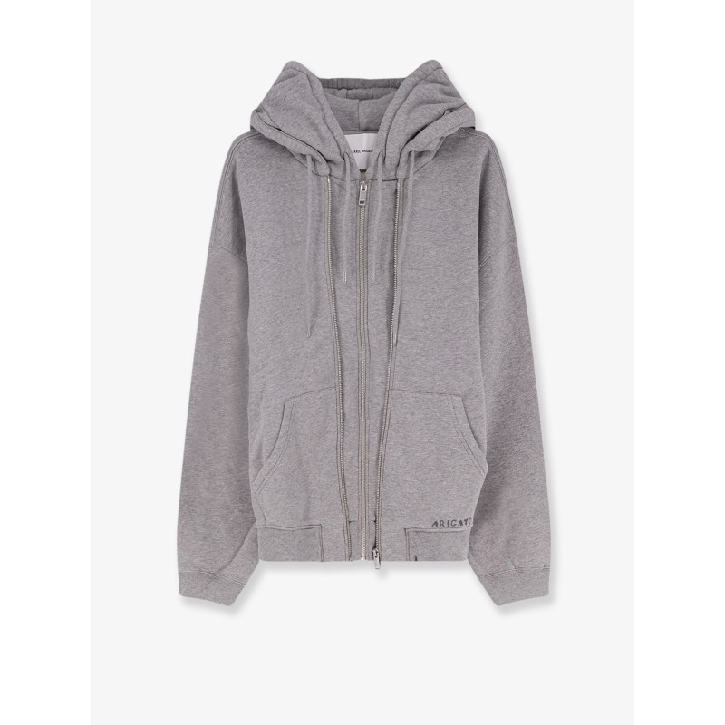 Organic cotton hooded sweatshirt