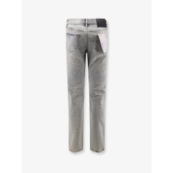Skinny jeans with all-over rhinestones