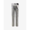 Skinny jeans with all-over rhinestones