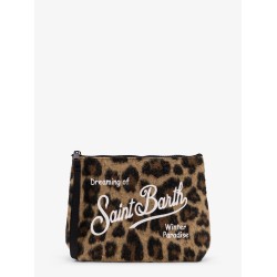 Aline Felt Leo clutch bag