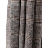 Pleated tartan skirt