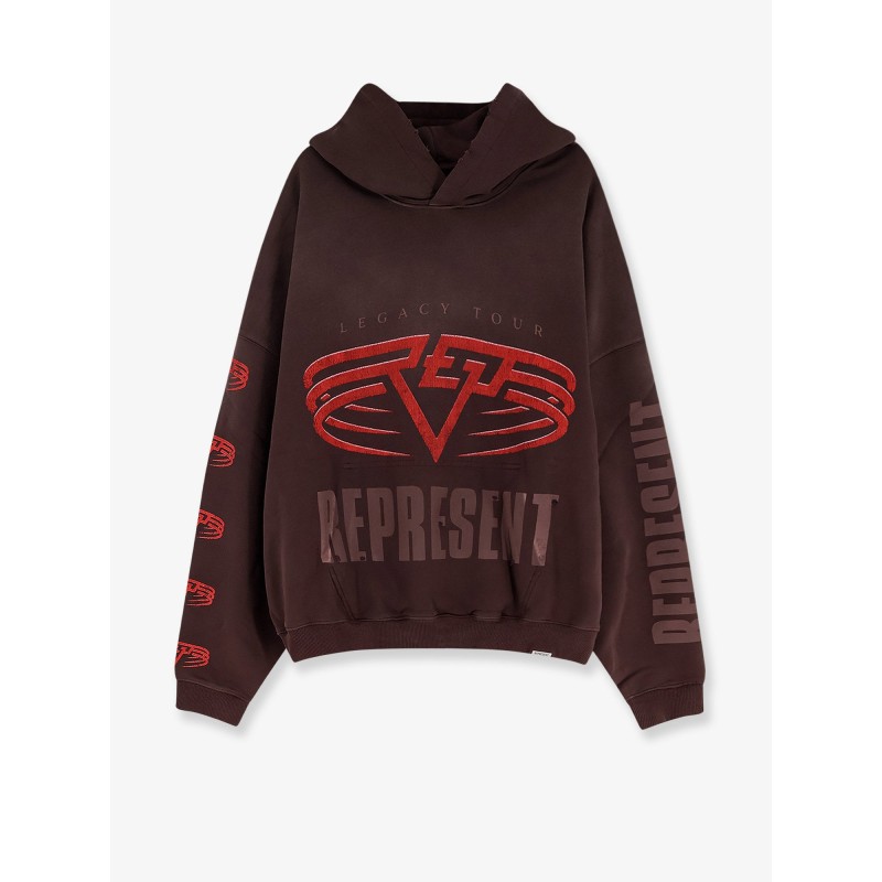 Living Legacy reversible cotton hooded sweatshirt