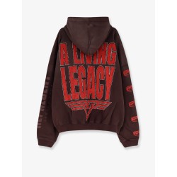 Living Legacy reversible cotton hooded sweatshirt