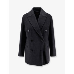 Ariella double-breasted wool coat