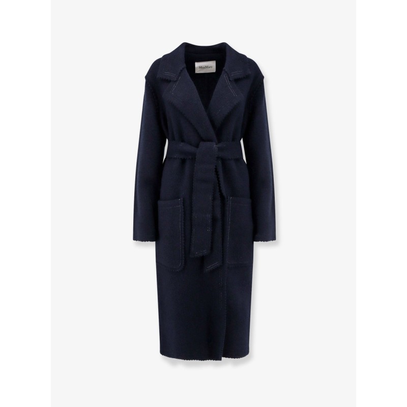 Wool and cashmere coat