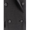 Rocchetta double-breasted wool blend suit