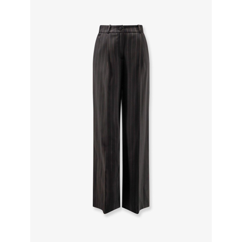 Pinstriped trousers