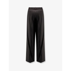 Pinstriped trousers