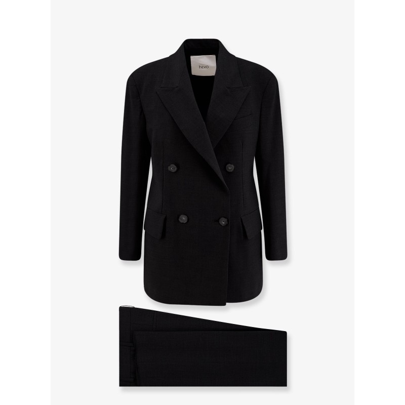 Rocchetta wool blend double-breasted suit
