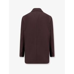 Viora wool blend double-breasted blazer