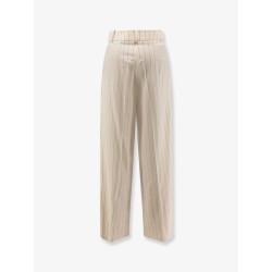 Pinstriped trousers