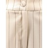 Pinstriped trousers