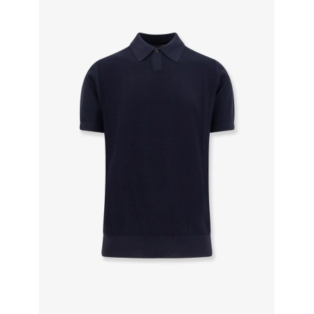 Virgin wool polo shirt