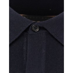 Virgin wool polo shirt