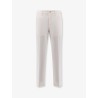 Cotton and silk trousers