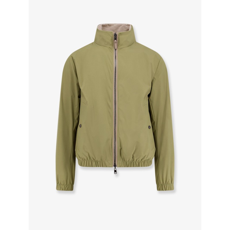 Nylon and viscose reversible jacket