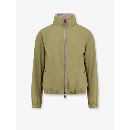 Nylon and viscose reversible jacket