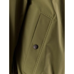 Nylon and viscose reversible jacket