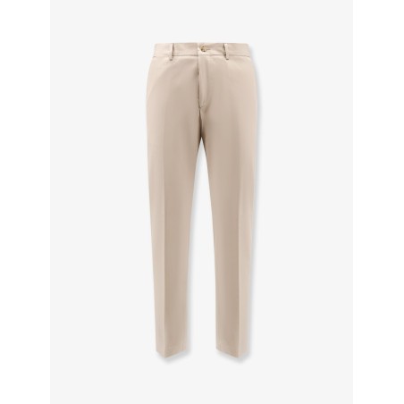 Cotton and silk trousers