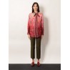 Silk shirt with Gucci Flora print