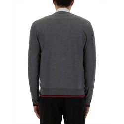 WEB PATTERN CARDIGAN