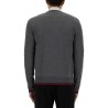 WEB PATTERN CARDIGAN