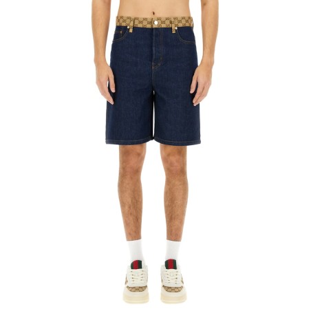 DENIM BERMUDA SHORTS