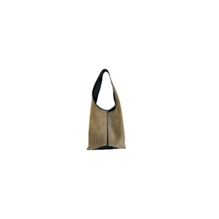 Delice suede shoulder bag