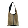 Delice suede shoulder bag