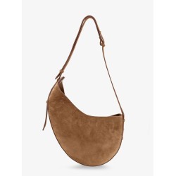 Suede crossbody bag