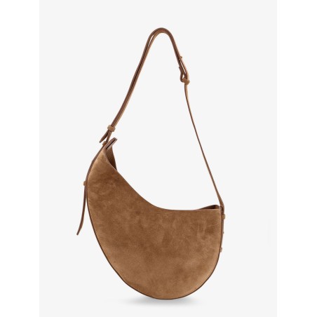 Suede crossbody bag