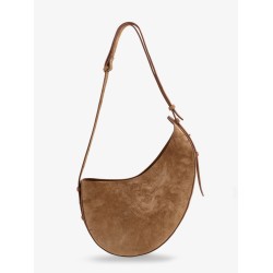 Suede crossbody bag
