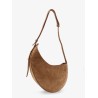 Suede crossbody bag