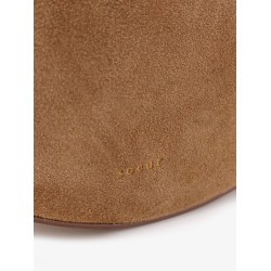 Suede crossbody bag