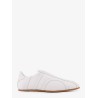 Canvas low-top sneakers with leather profiles