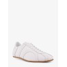 Canvas low-top sneakers with leather profiles