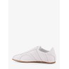 Canvas low-top sneakers with leather profiles