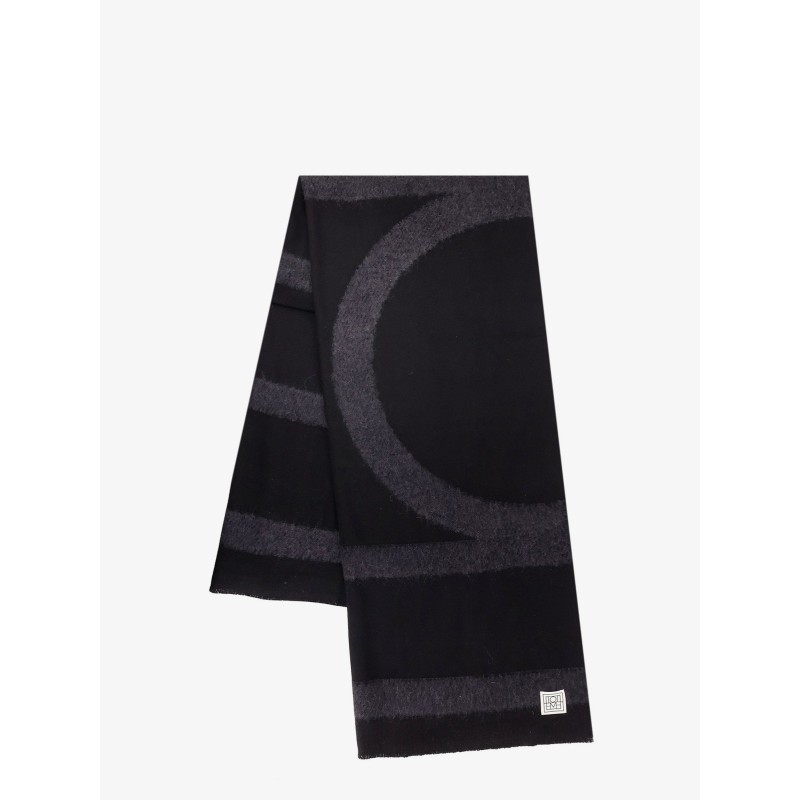 Wool and alpaca scarf