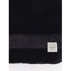 Wool and alpaca scarf