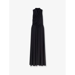 Satin long dress