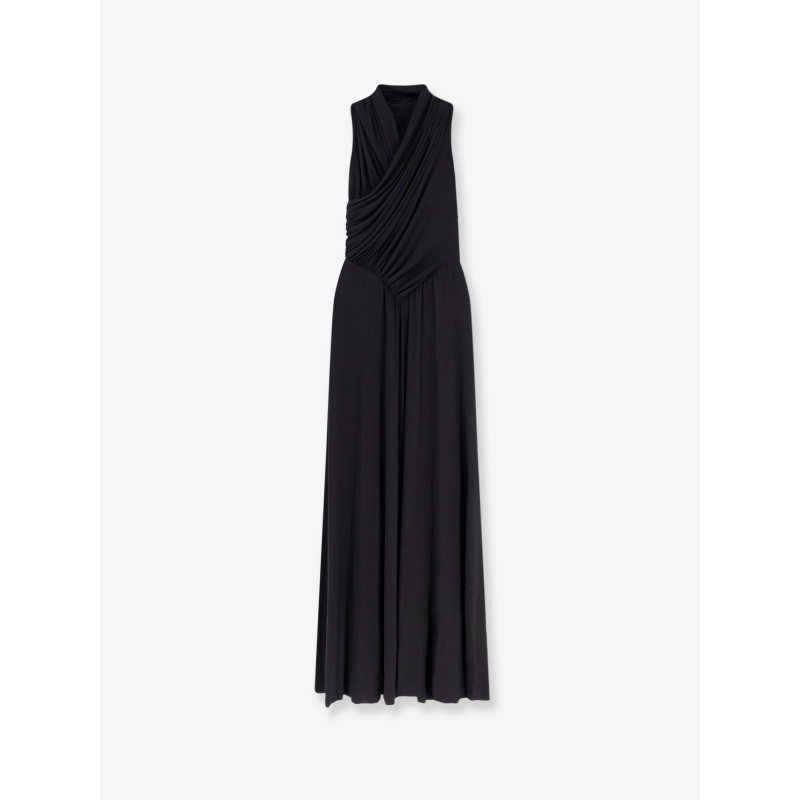 Satin long dress
