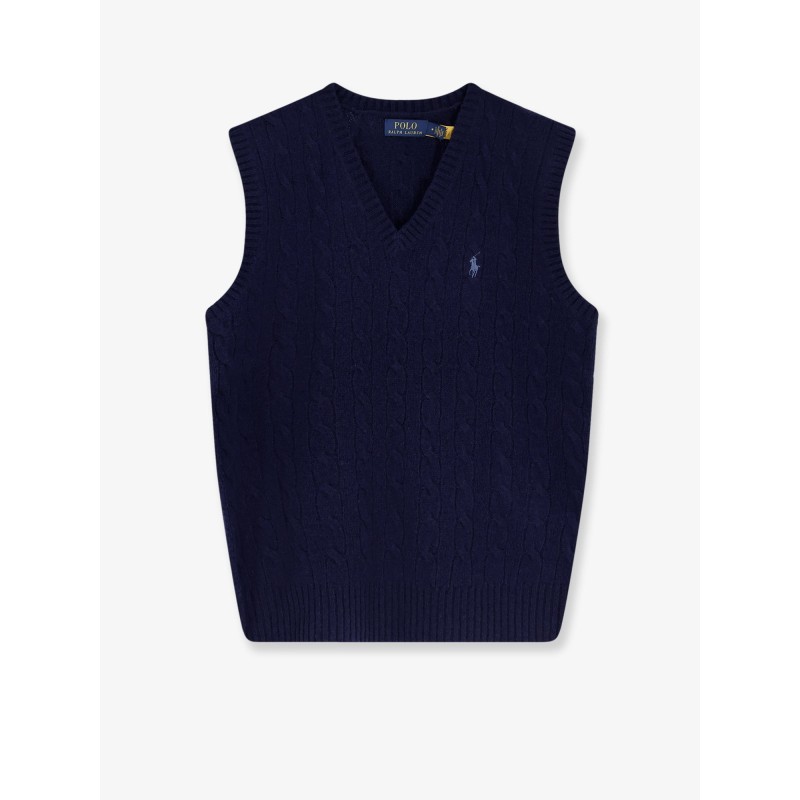 Wool and cashmere vest