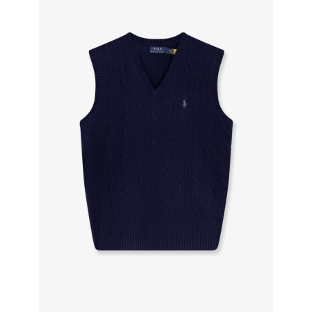 Wool and cashmere vest